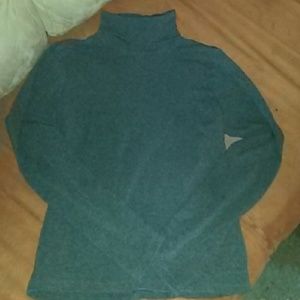 Gray long sleeve top