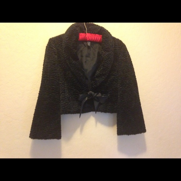 Black Capelet Jacket