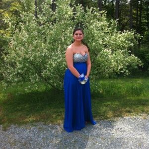Blue Prom Dress
