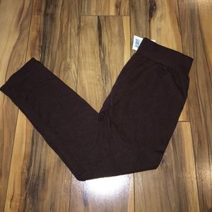 NWT brown leggings