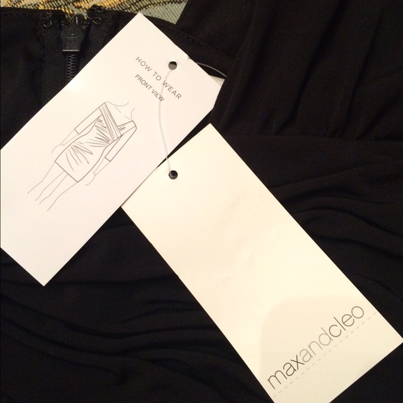 SOLD! Max and Cleo black dress - Picture 3 of 3