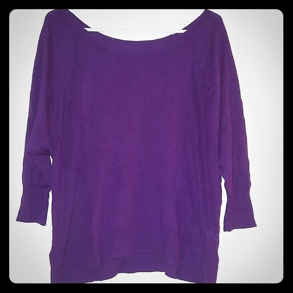 Purple American Eagle sweater