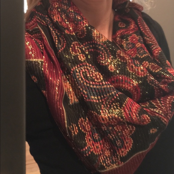 Silk dressy scarf