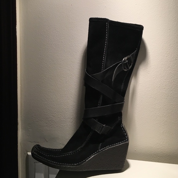 Pons Quintana tall suede boots