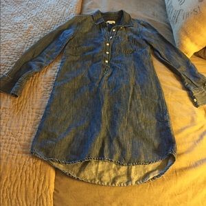 Super cute denim dress from JCrew, size 00.