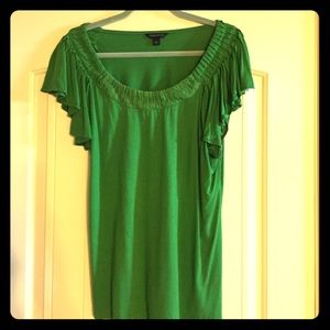 Banana Republic green knit top size XL