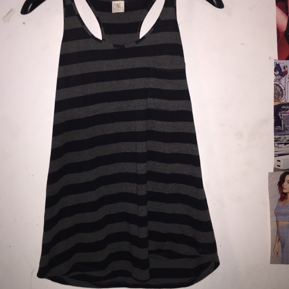 CLEARANCE SALE Black Pocket Tank