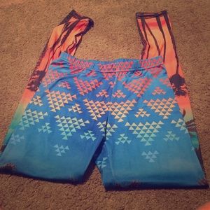 California printed leggings