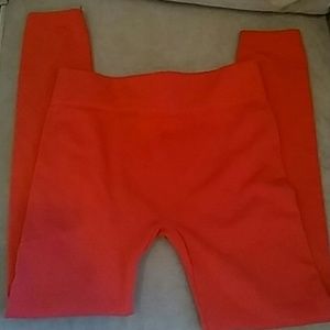 One size Coral leggings!!