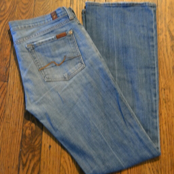 7 for all man kind bootcut jeans