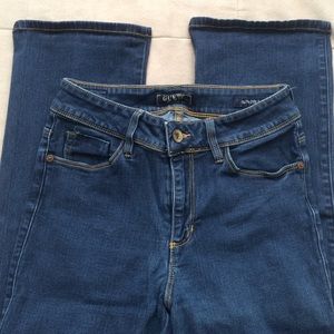 💲DROPPED! 💥 GUESS "Curv-ette Boot" Denim Jean