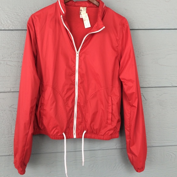 Split Jackets & Blazers - Split Hooded Windbreaker