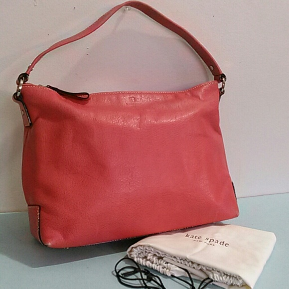 Kate Spade NEW YORK~Pink Genuine Leather HandBag