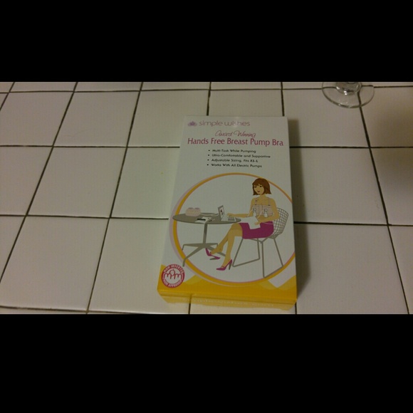 **Purchased via totspot**Hands free pumping bra