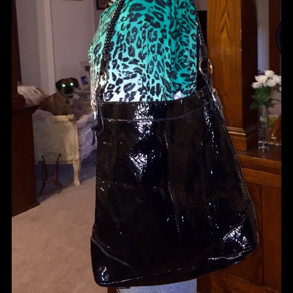 💯% Genuine black leather purse