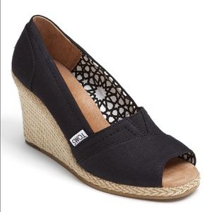 TOMS 'Calypso' Canvas Wedge