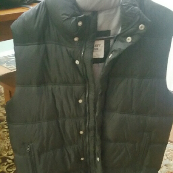 Men puffy vest