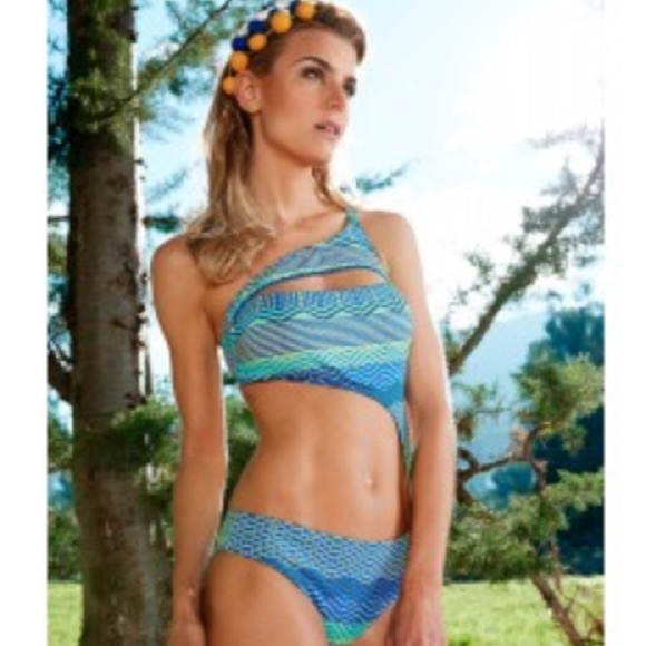 NWT Sabz Deep Blue Monokini