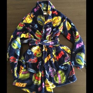 Baby Boy Ninja Turtle Bathrobe. Never worn.