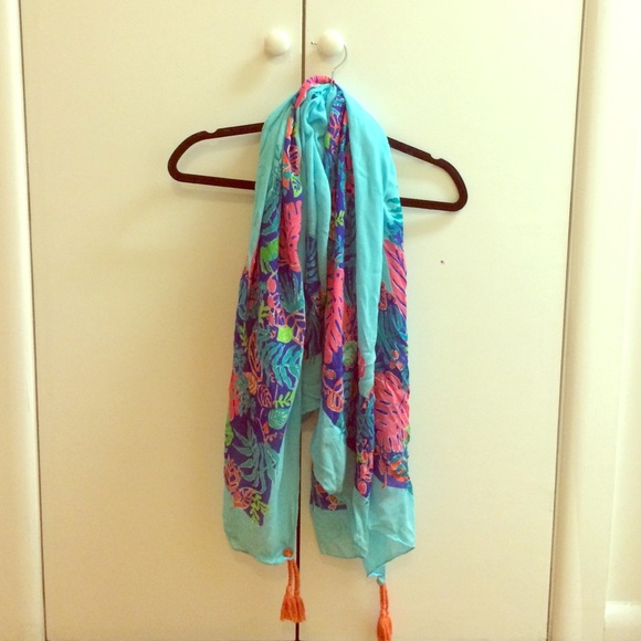 Lilly Pulitzer "Sailaway" Square Scarf