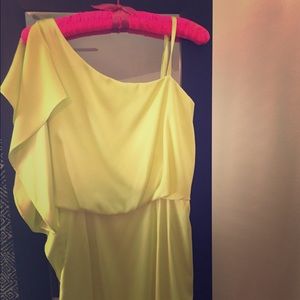 Fancy yellow dress