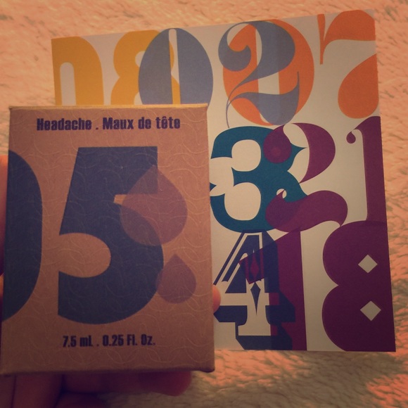 HEADACHE RELIEF - 21 Drops Essential Oil