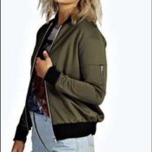Green Bomber Jacket