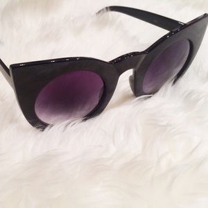 NWOT! Modern Cat Eye Sunglasses!