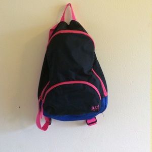 A&f workout backpack