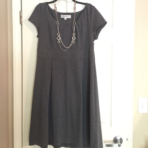 Short sleeved, knit dress
