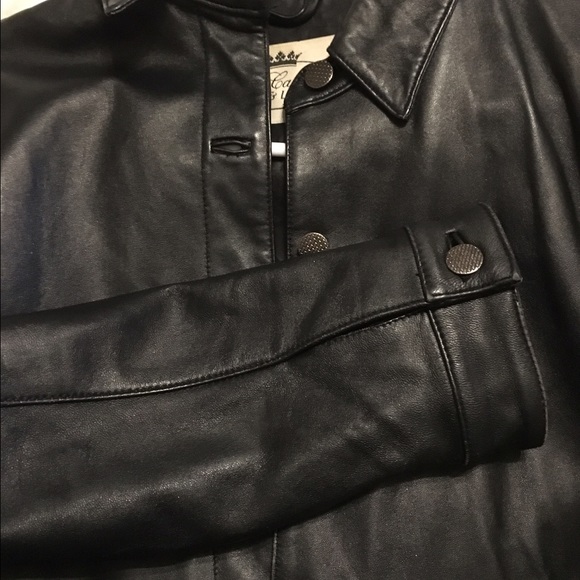 🎉M.Castoria🎉Leather coat - Picture 2 of 4