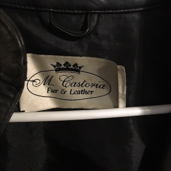 🎉M.Castoria🎉Leather coat - Picture 3 of 4