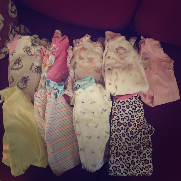 9 onesies baby girl
