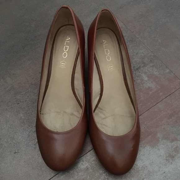 Aldo brown wedge