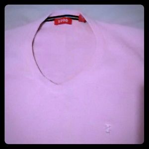 Men's pink Izod sweater..