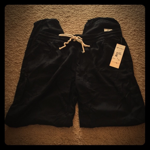 NWT Roxy Linen joggers