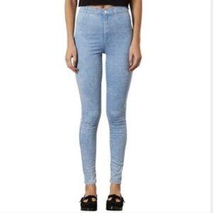 Topshop Joni Moto jeans