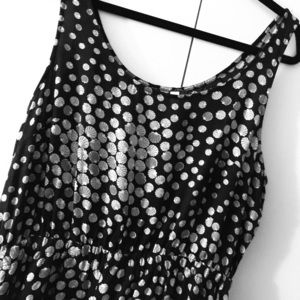 Colorful seashell pattern high low dress