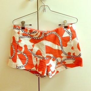 Lilly Pulitzer Liza shorts in "Booze Cruise"