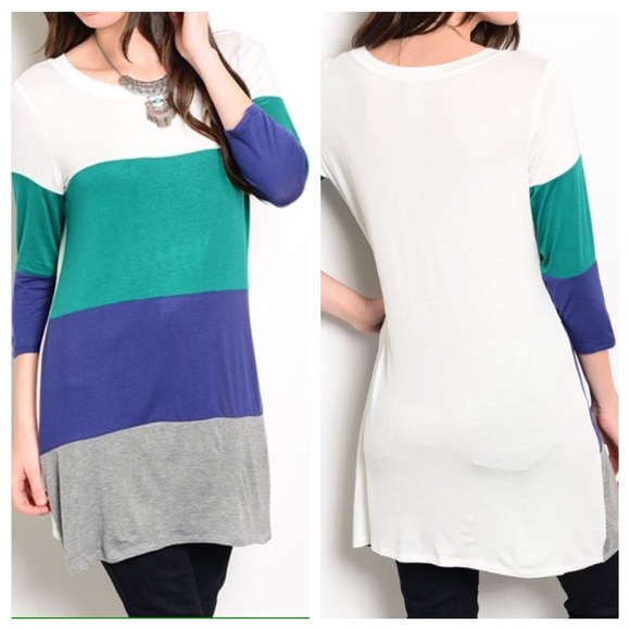 Colorblock tunic - Picture 1 of 1