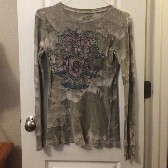 Long sleeved Sinful t-shirt