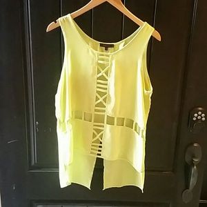 Chiffon tank