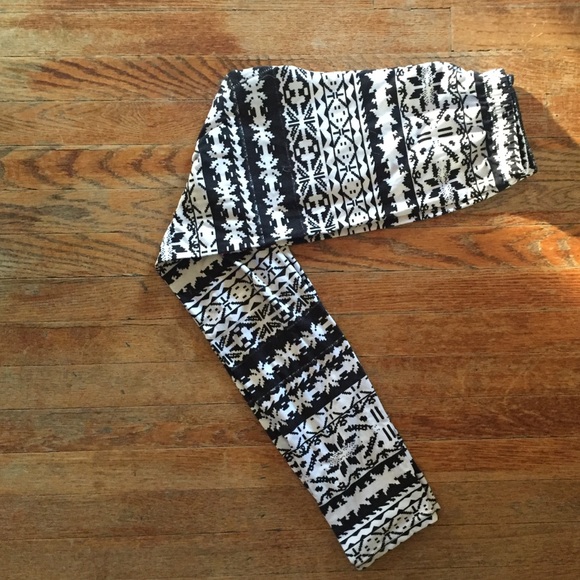 Classic Winter print leggings