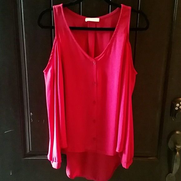 Cold Shoulder Blouse