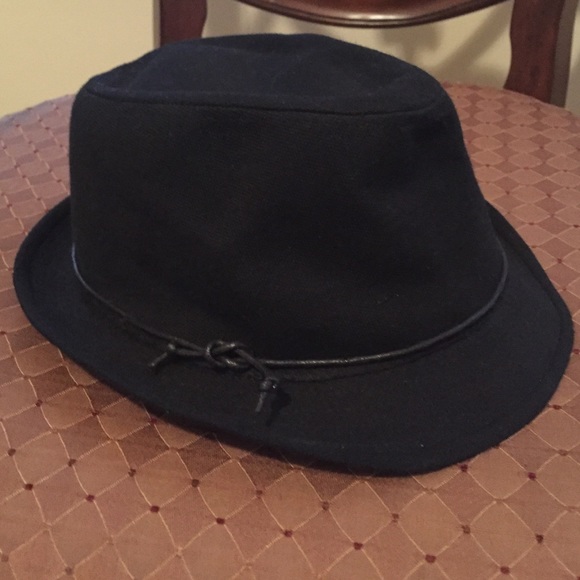Black fedora - new with tags