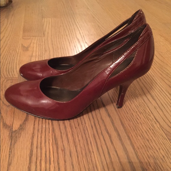 Nine West Oxblood Pumps - Picture 1 of 3
