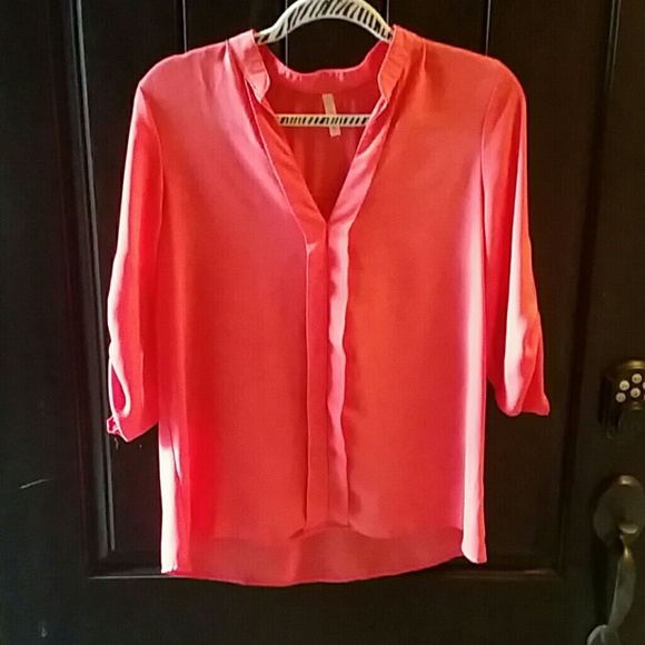 V-neck blouse