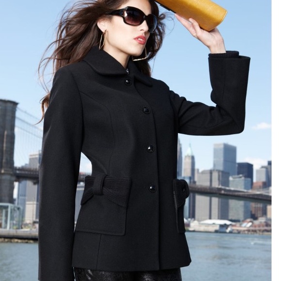 Betsy Johnson short wool coat. Gently used.