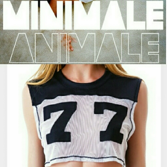 HP 4/17! Minimale Animale NWT Quarterback Mesh Top