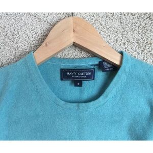🌷 2 for $20 SALE 100% Cashmere Turquoise Sweater